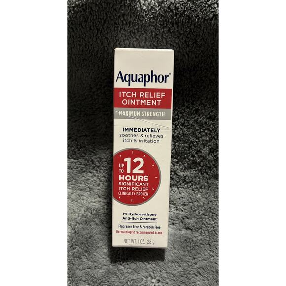 Aquaphor Other - Aquaphor Itch Relief Ointment Maximum Strength 1% Hydrocortisone 1 oz Exp 09/26